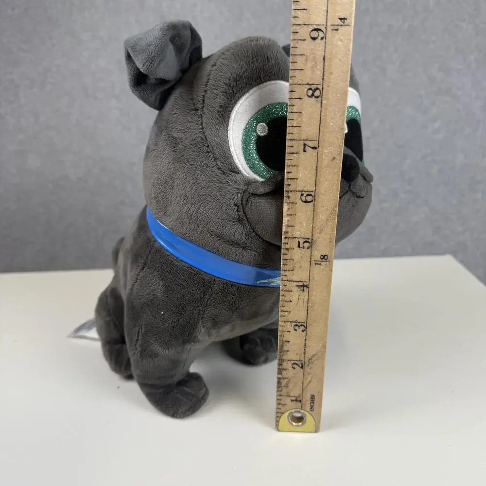 Puppy Dog Pals Disney Store Bingo Plush 10” Gray Grey Lightning Collar